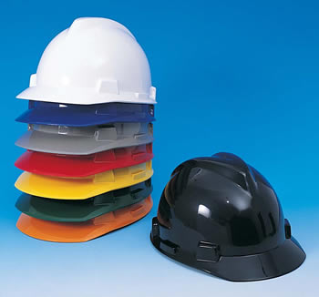 MSA Super V-Guard Helmet